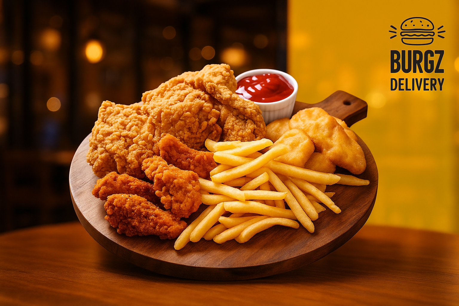 Combo Fritas Frango